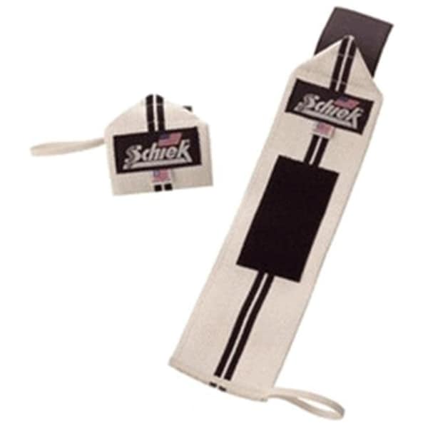 Schiek Sports Schiek Sports 1112WS-W 12 in. Schiek Line Heavy Duty Wrist Wraps - White 1112WS-W - main